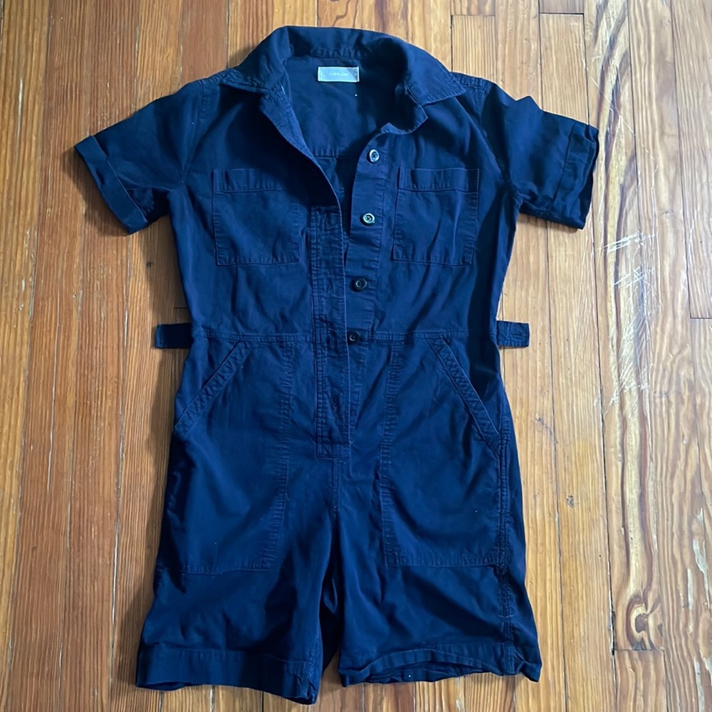 Everlane “The Cotton Weave Romper”